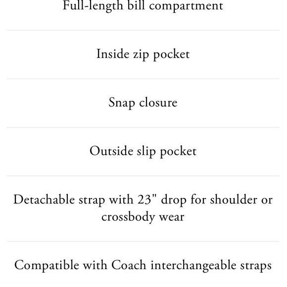 NWT COACH CROSSBODY - Picture 9 of 9